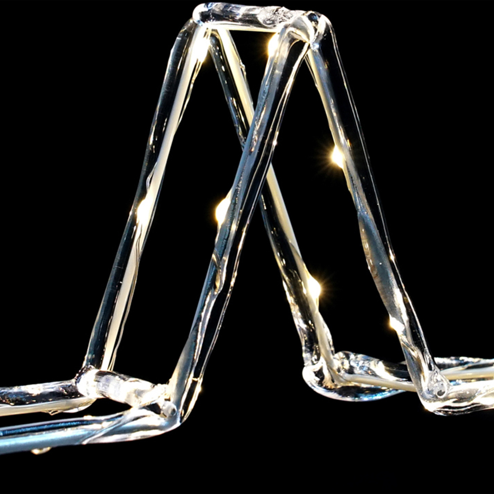 The Seasonal Gift Co. Warm White LED Star Christmas Decoration 30cm Image 5