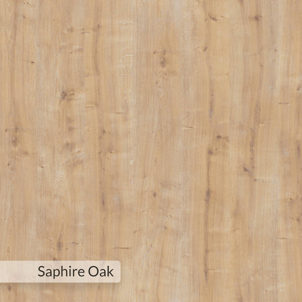 Decortie Fork Oak Modern Floating Shelf Set of 2 Image 5