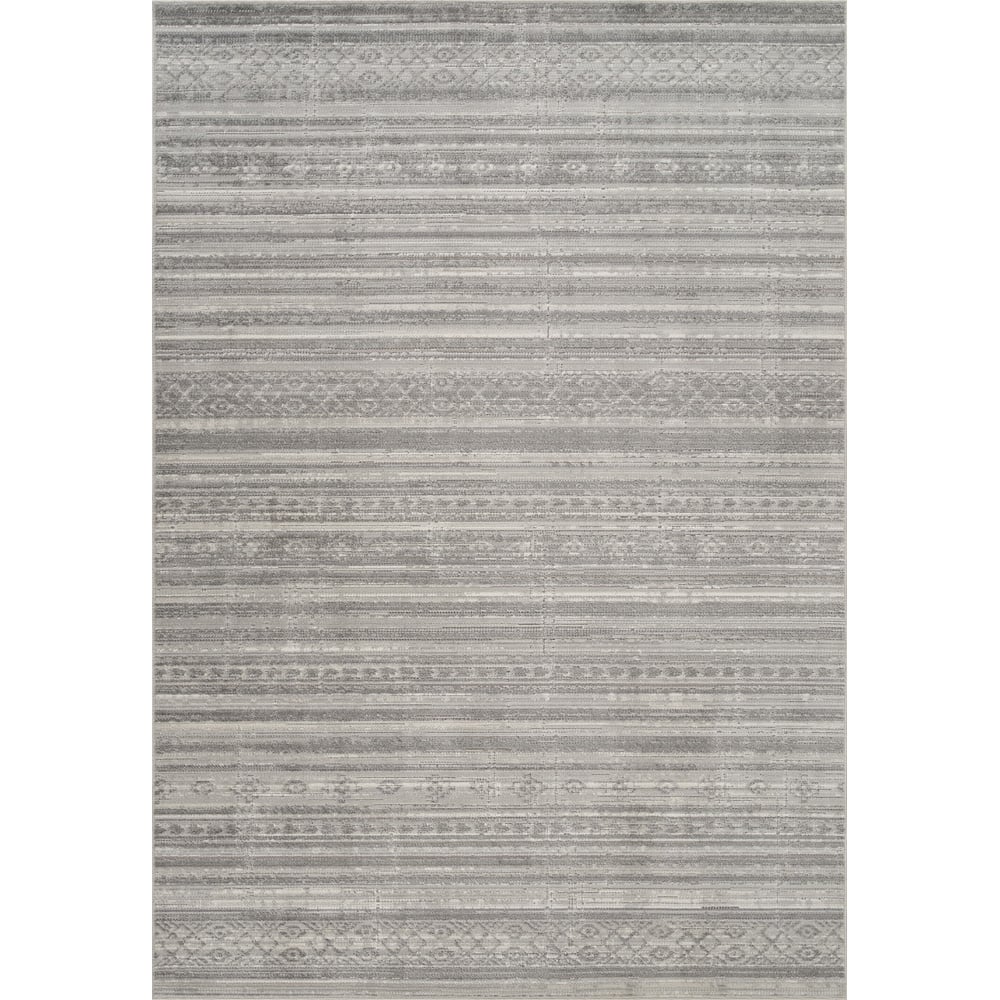 Desire Rugs Maia Grey Motif Non Slip Rug 60 x 220cm Image 3