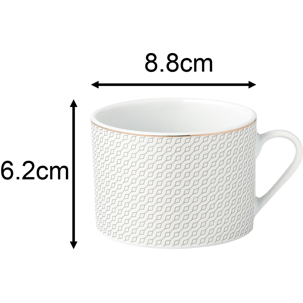 Waterside Premium Diamond White 20 Piece Dinner Set Image 6