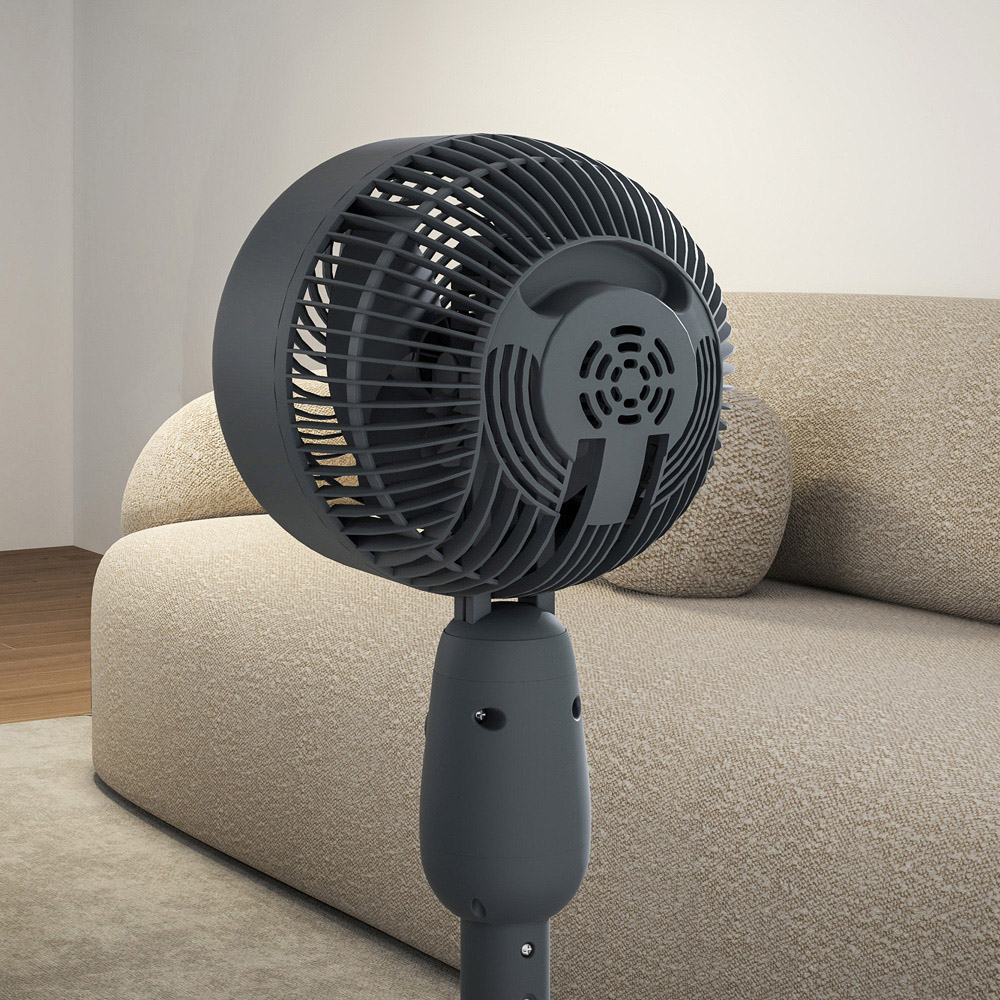 Portland Grey Powerful Air Circulator Pedestal Fan 35 inch Image 5