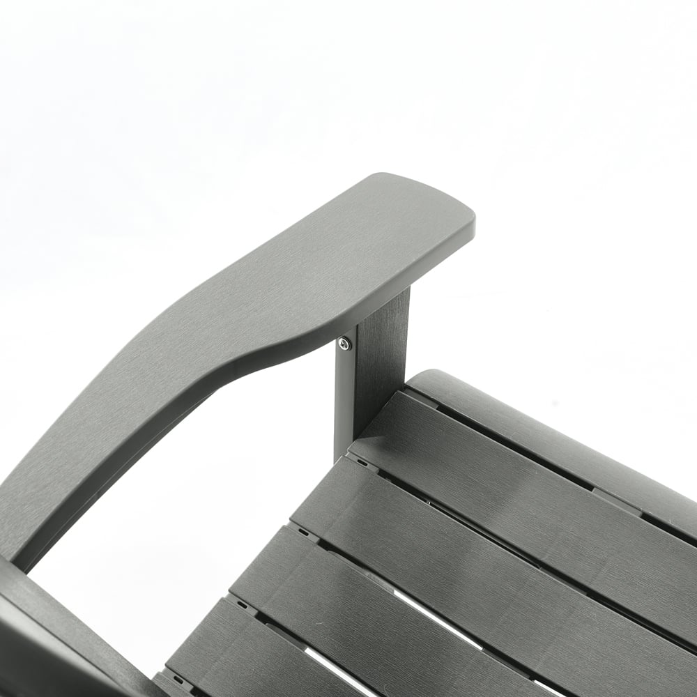 Keter Troy Grey Adirondack Chair Image 5