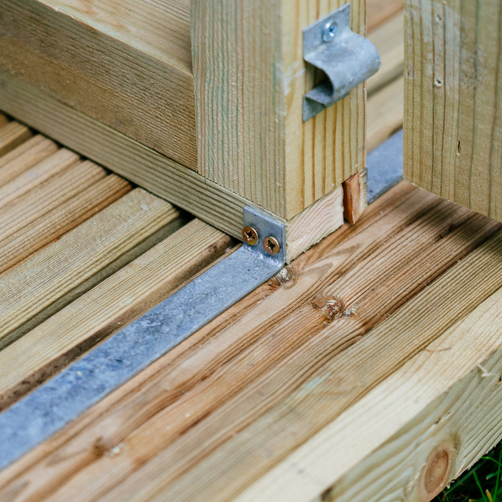 The Garden Village Shireburn 360L Quad Wheelie Bin Shed Image 4