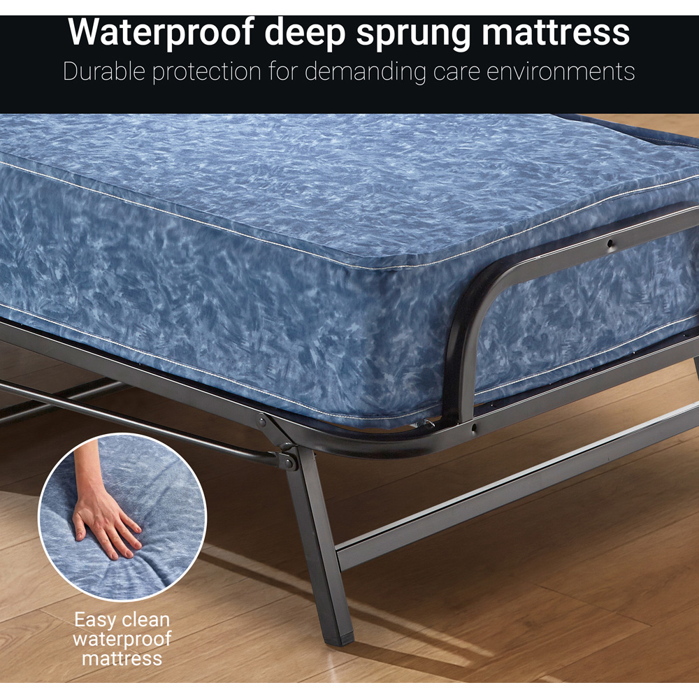 Jay-Be Crown Windermere Single Folding Bed with Waterproof Deep Sprung Mattress Image 5