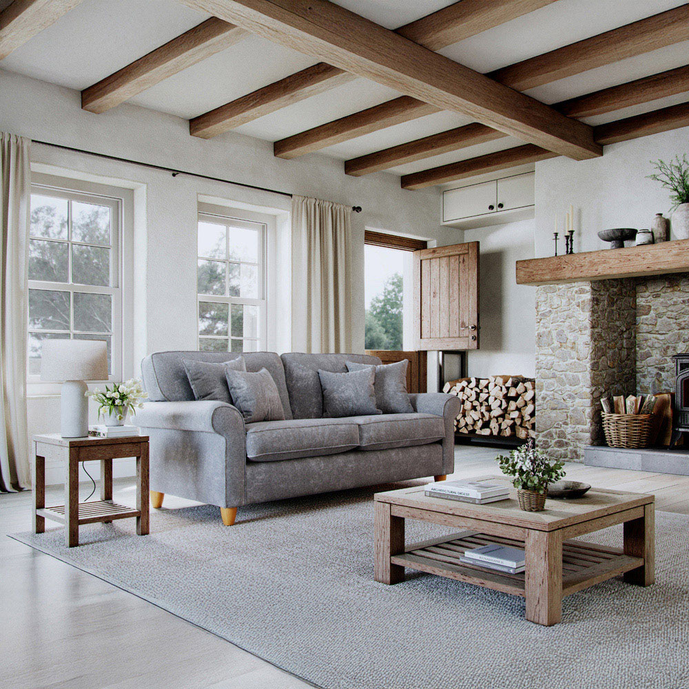 Sinatra 2 Seater Medium Glory Anthracite Sofa Image 3