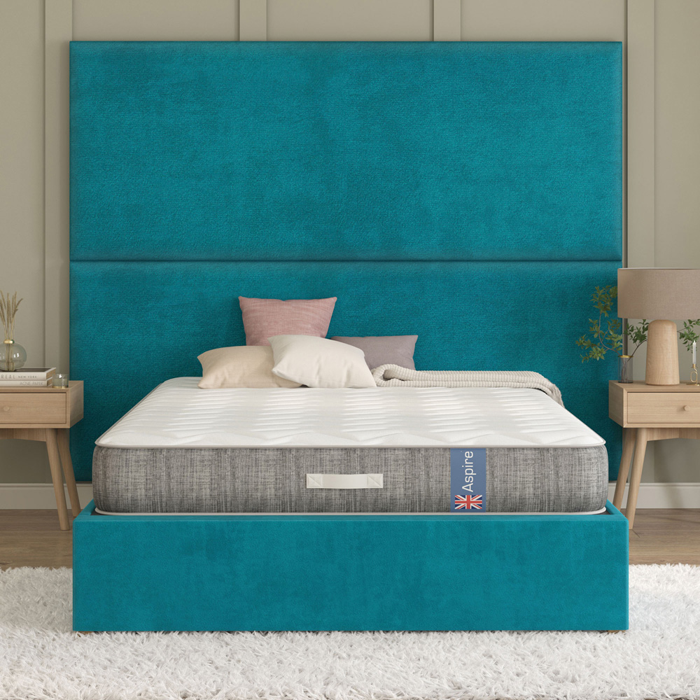 Aspire Single Pocket Sprung Mattress with British Wool Fillings Image 2