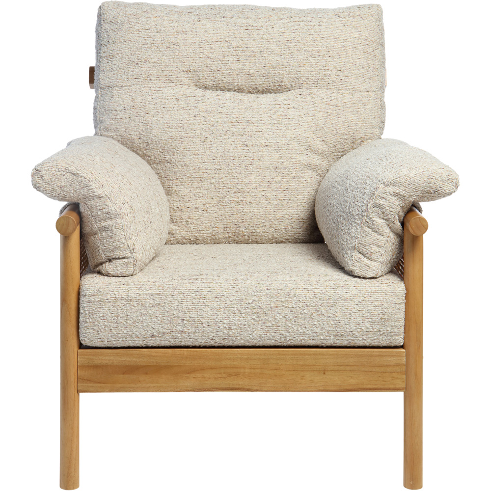 Desser Mindi 5 Seater Light Oak Natural Rattan Sutton Sofa Set Image 4