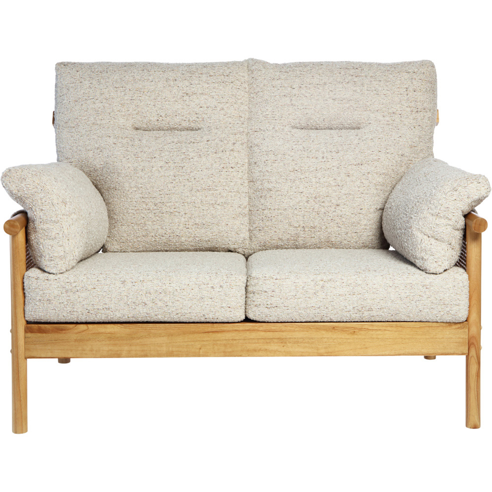 Desser Mindi 4 Seater Light Oak Natural Rattan Sutton Sofa Set Image 4
