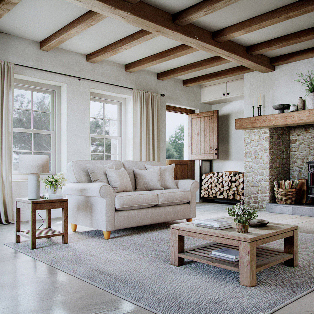 Sinatra 2 Seater Small Glory Pearl Sofa Image 3