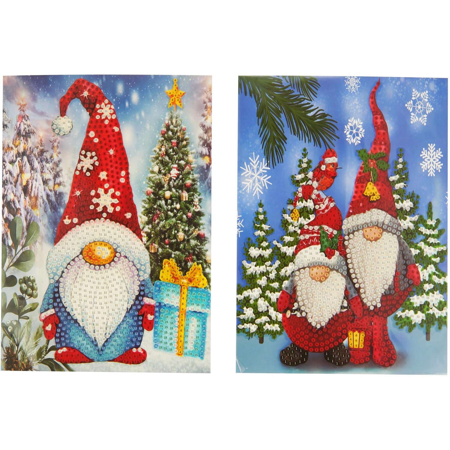 Pack of 2 Crystal Gonk Cards Image 2