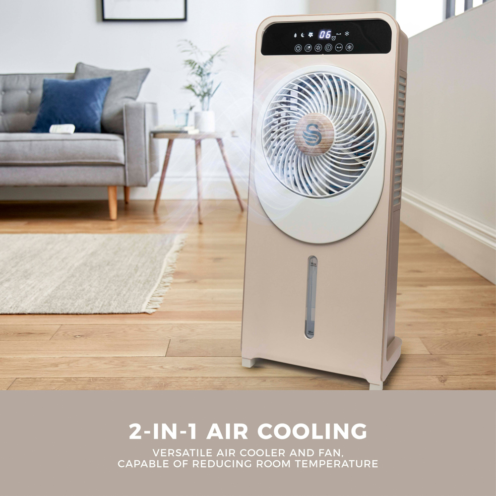 Swan Nordic 2-in-1 Oatmeal Honeycomb Filter Air Cooler 5L Image 4