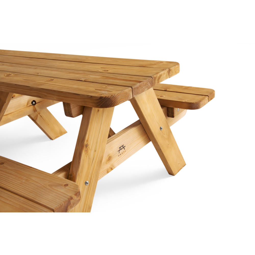 AMATA Ungurs Children's Rusty Hazel Activity Table Image 6