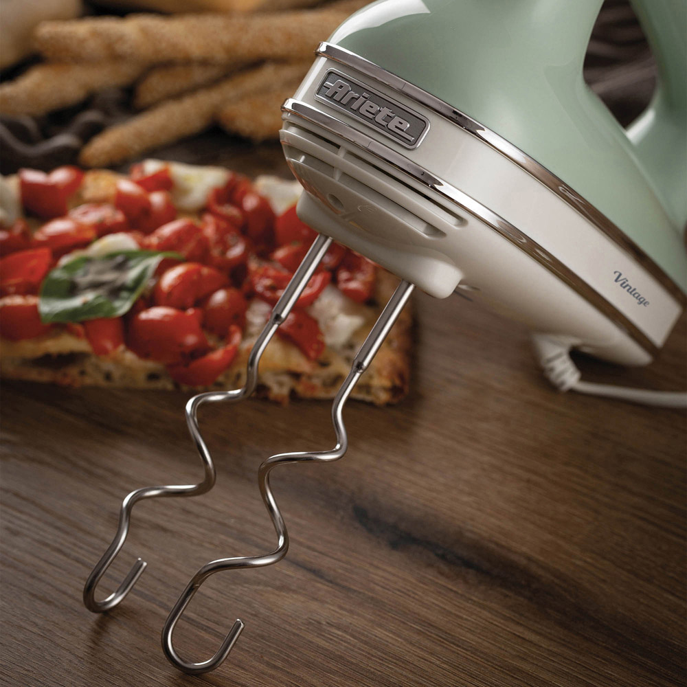 Ariete 00C154804ARSA Green Vintage 450W Electric Hand Whisk Image 8
