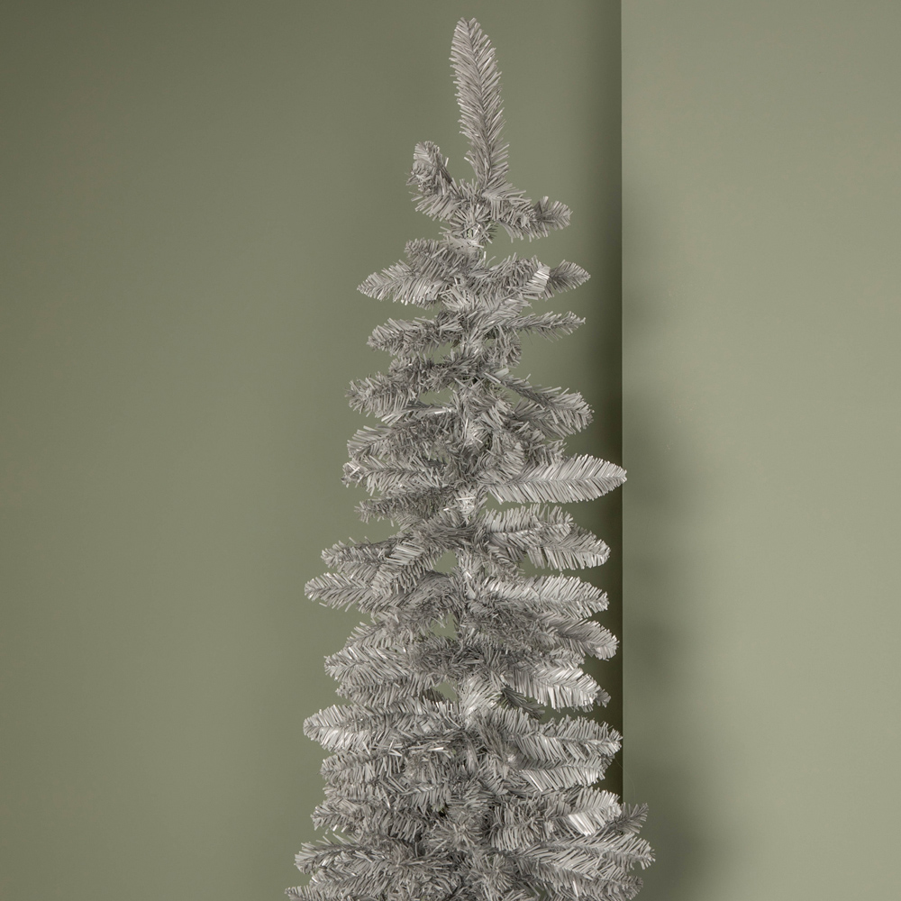 Samuel Alexander Grey Pencil Artificial Christmas Tree 8ft Image 3