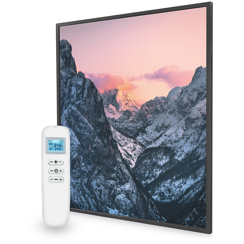 Mirrorstone Nexus Valley at Dusk Image Wi-Fi Infrared Heating Panel 1200W 995 x 1195mm Image 3
