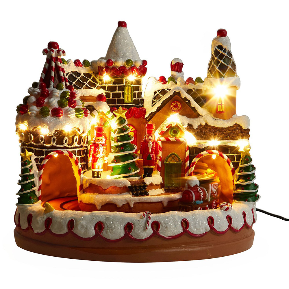 Christmas LED Musical Candy House Image 3