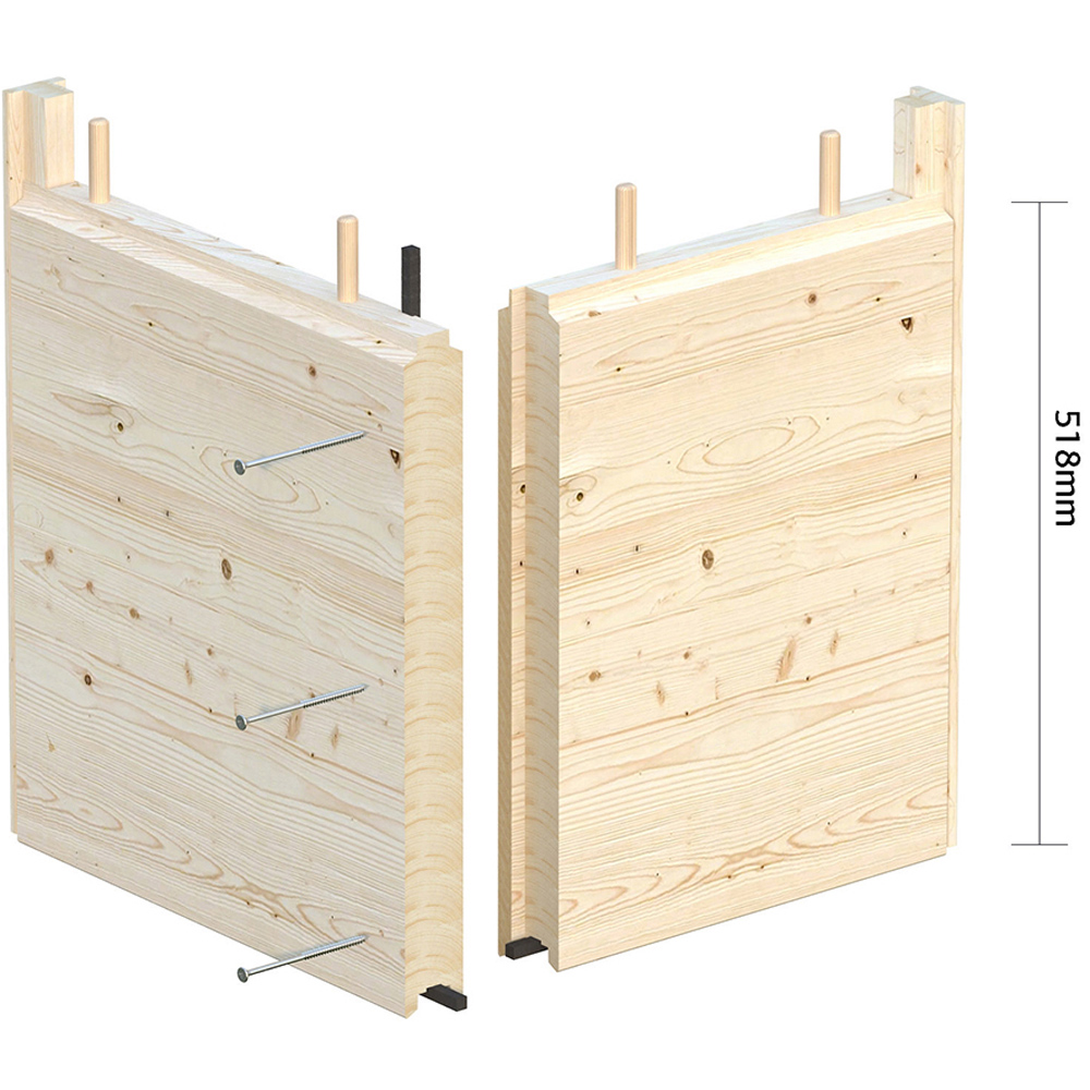 Palmako Grace 8.2 x 5.2ft Outdoor Wooden Sauna Image 7