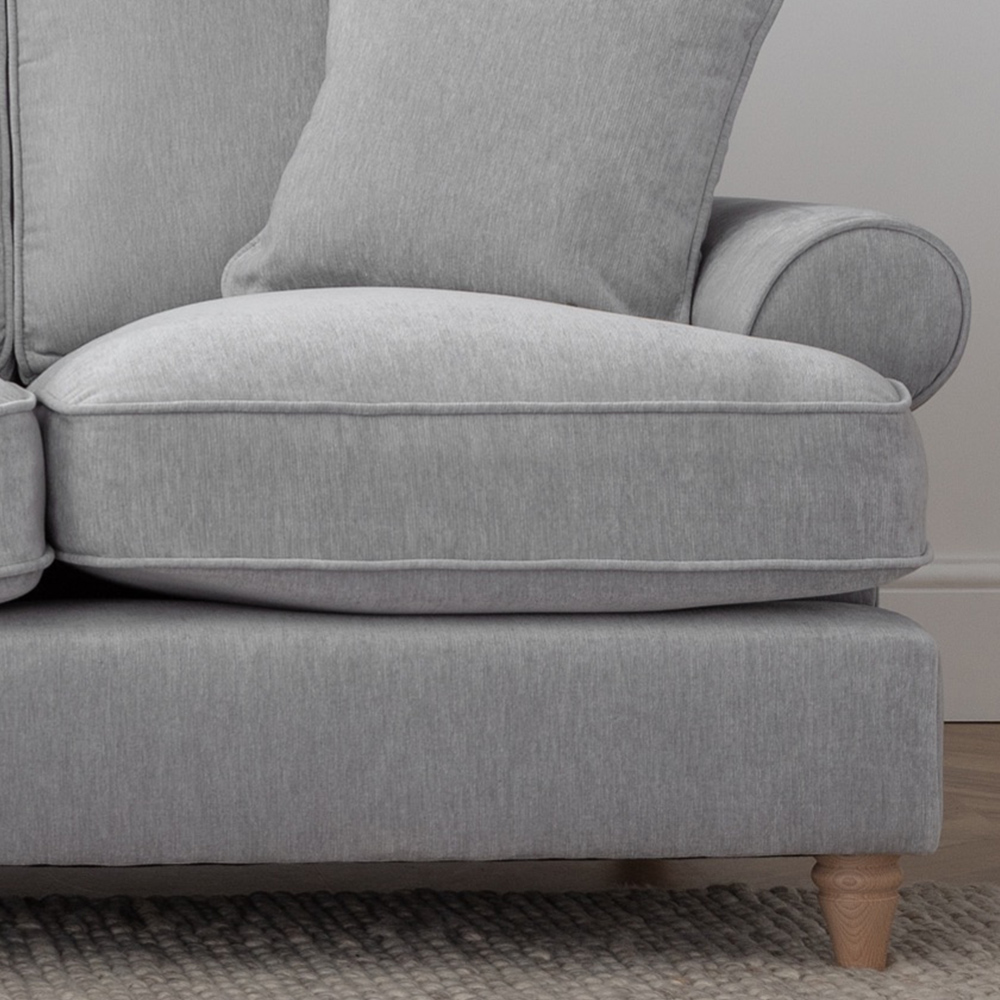 The Victoria 3 Seater Ice Left Hand Chaise Sofa Image 3