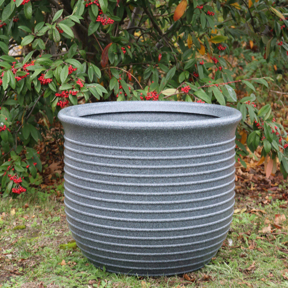 Trifibre Blenheim Granite Roto Moulded Planter 48 x 58cm Image 2