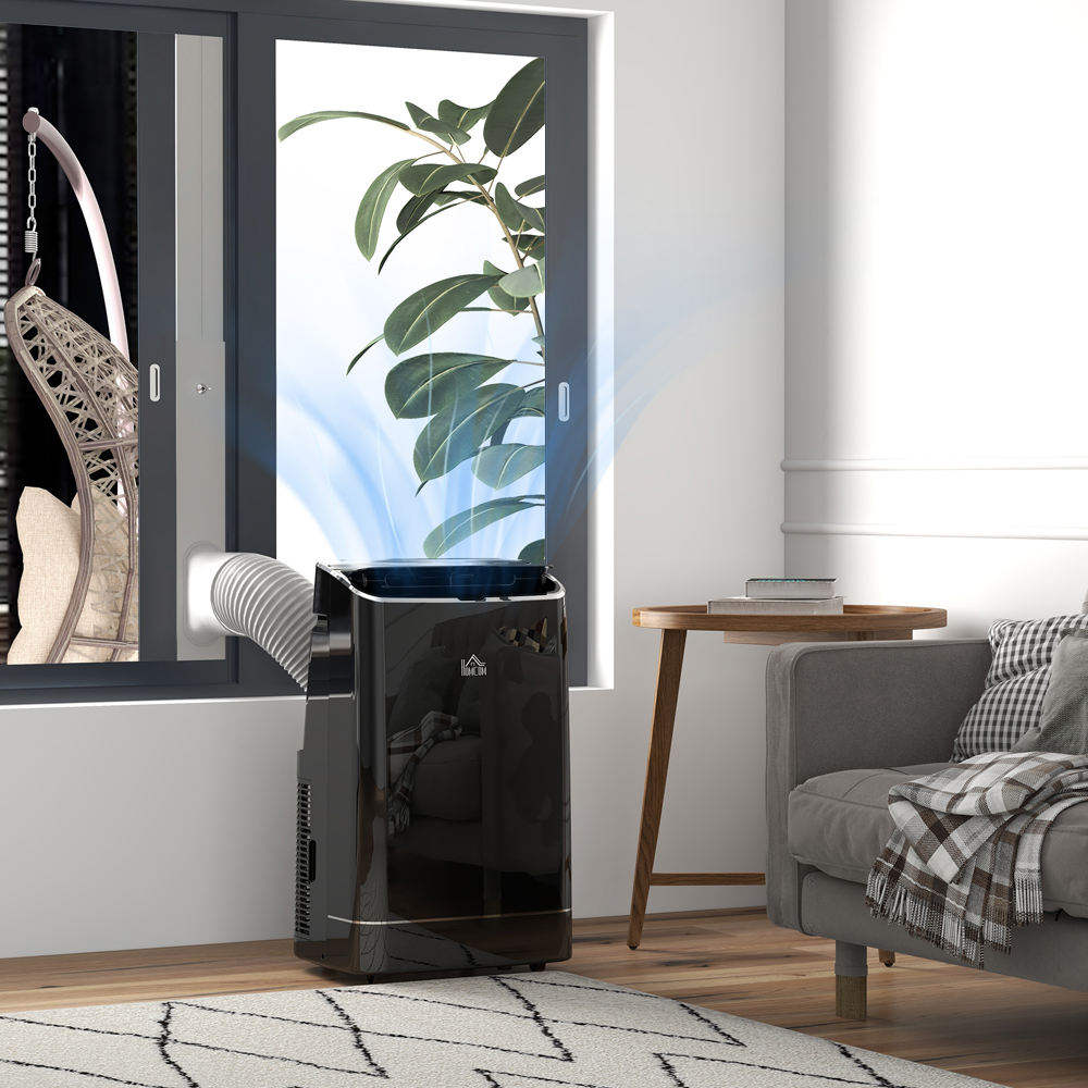 HOMCOM Black 14000BTU Air Conditioner Image 2