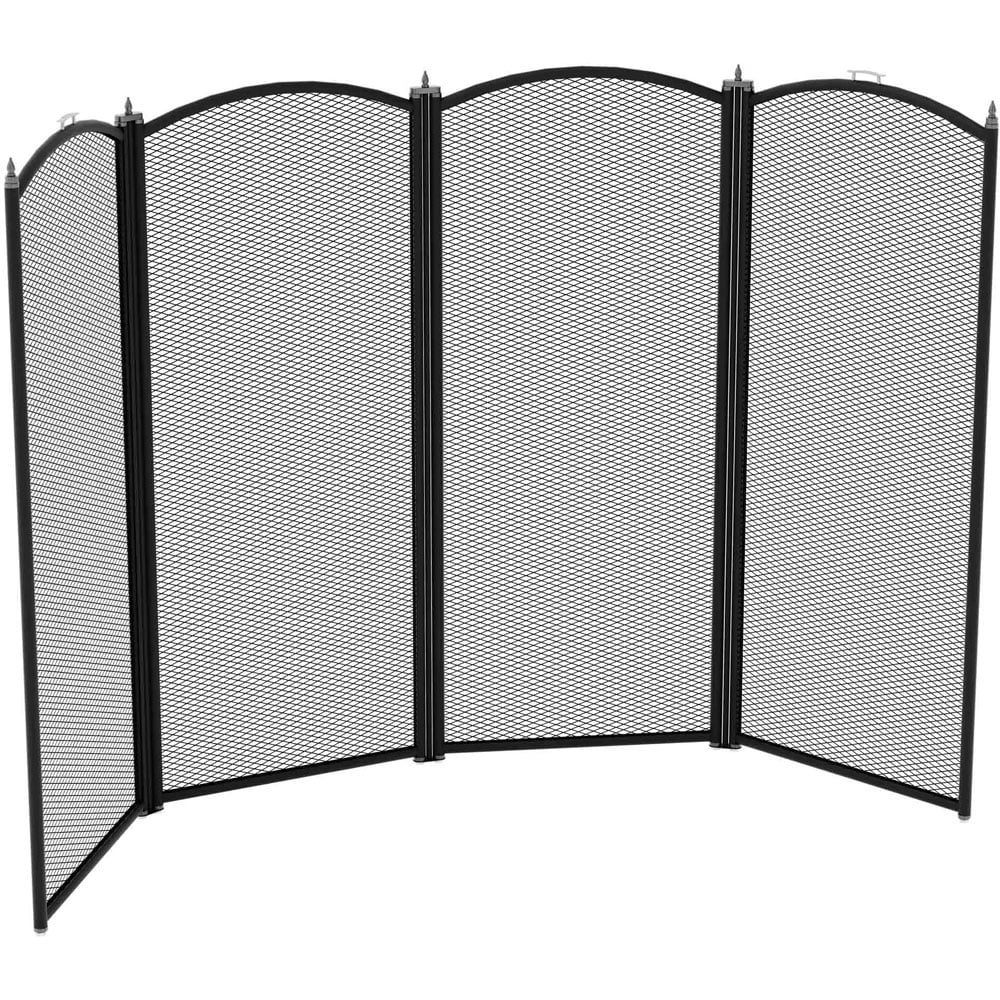 Fire Vida Stanton 4 Panel Fire Guard Image 1