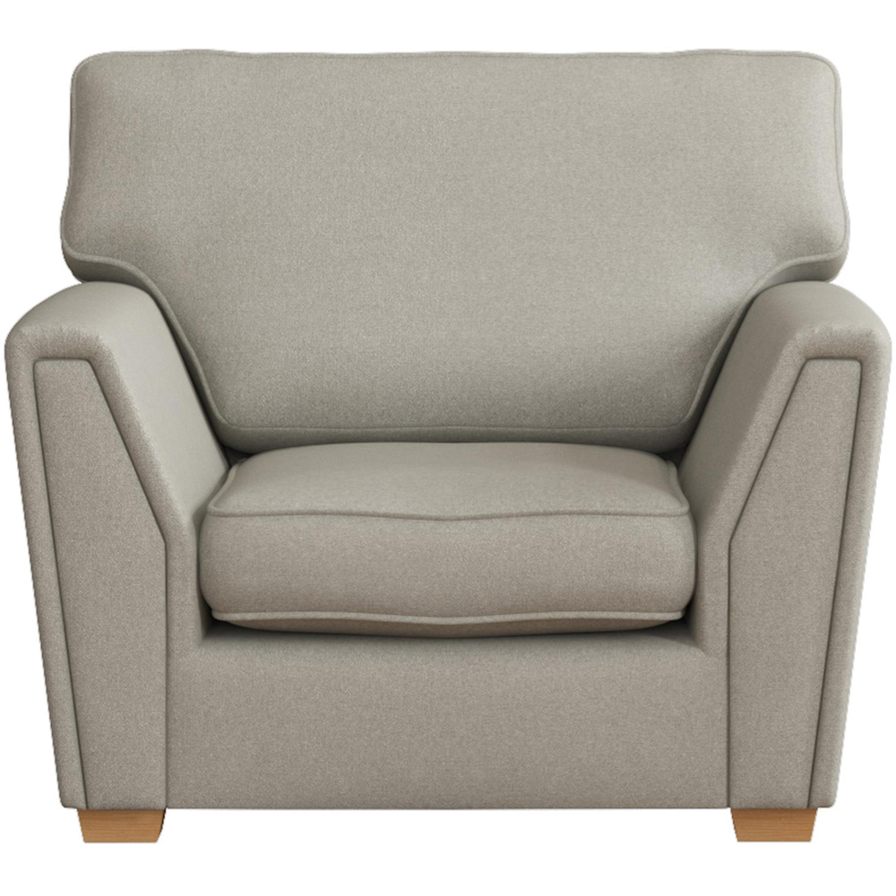 Wendleberry Venice Mink Fixed Back Armchair Image 2