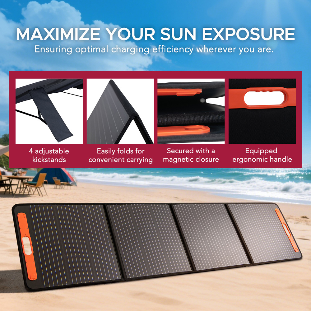 Sunjoy Folding Solar Panel 226W Image 3