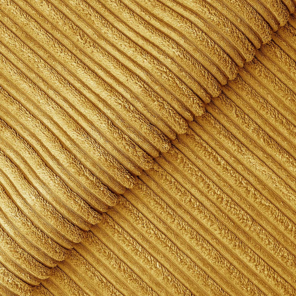 Luxor Mustard Jumbo Cord Swivel Chair Image 6