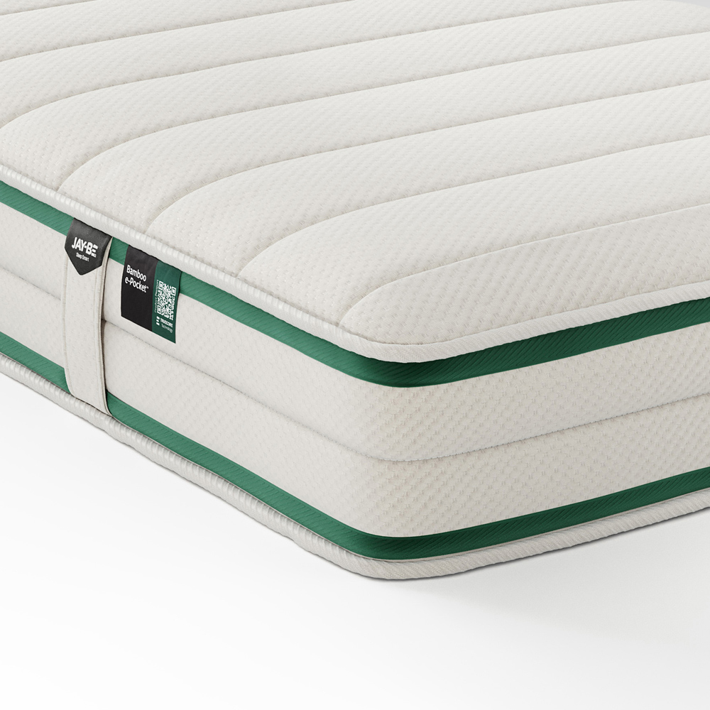 Jay-Be Single Natural Fresh Bamboo e-Pocket Children's Mattress Image 4