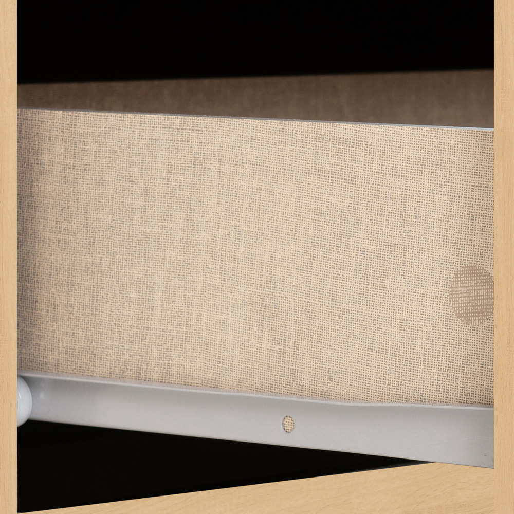 Seconique Nevada 3 Door 2 Drawer Sonoma Oak Effect Mirror Wardrobe Image 5