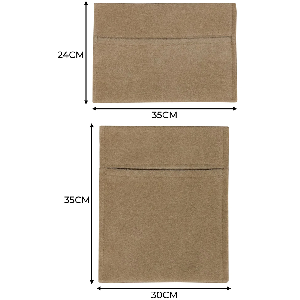 Monster Shop Beige Van Carpet Lining and Storage Pouches Set with Adhesive Glue Image 5