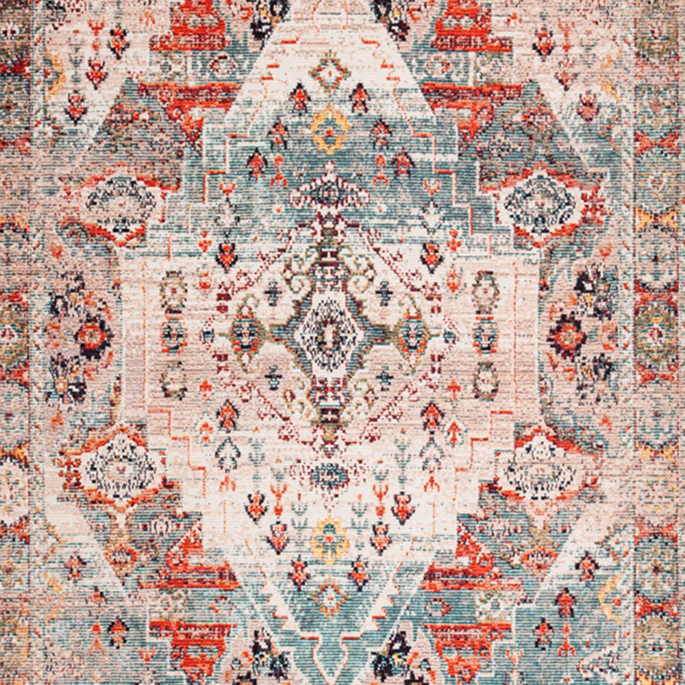 Kukoon Distressed Vintage Washable Beige Grey Rug 240 x 330cm Image 3