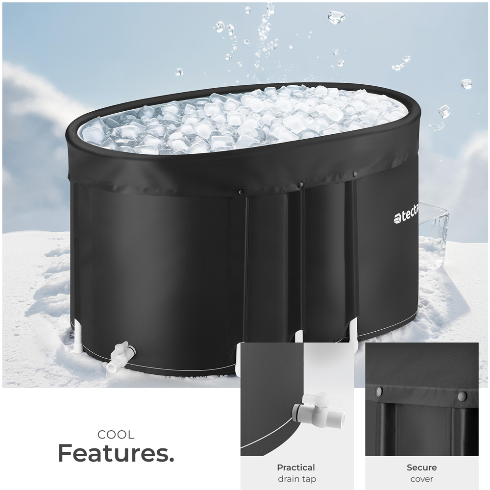 tectake Espoo Foldable Triple Insulation Portable Ice Bath Tub 375L Image 5