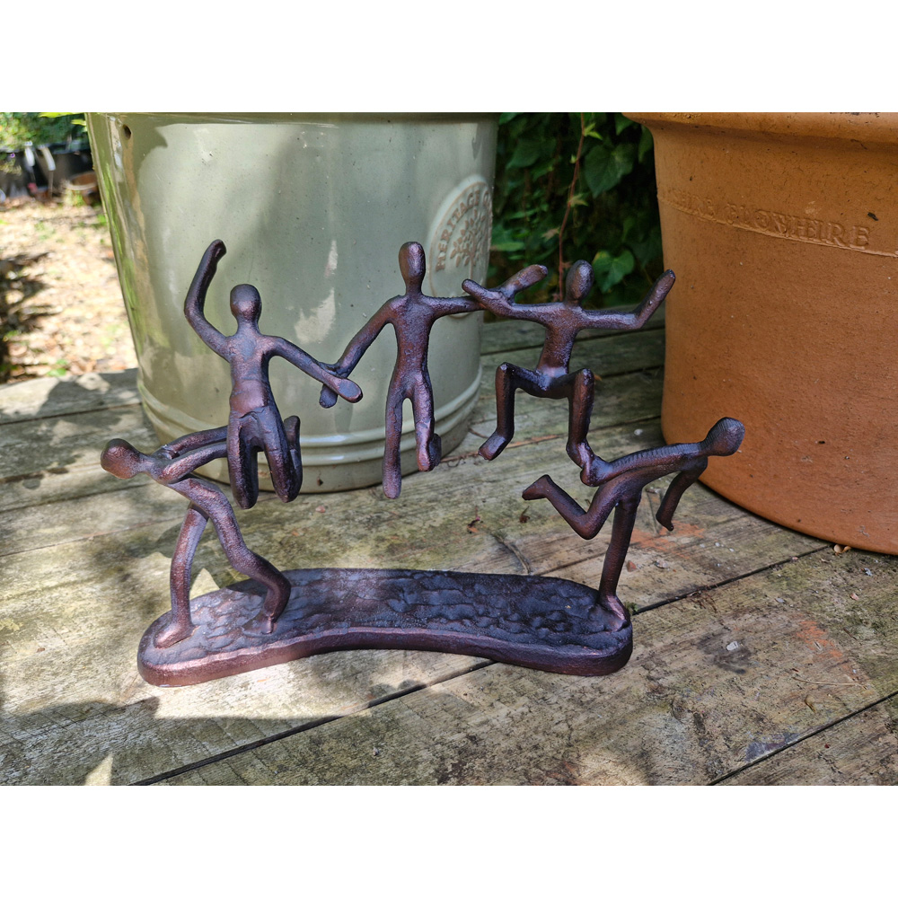 Inspirational Gifting Jump for Joy Cast Aluminium Home Ornament Image 5