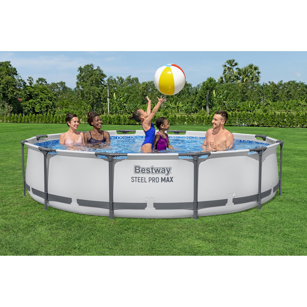 Bestway Steel Pro Max Frame Paddling Pool 12ft x 30 inch Image 5