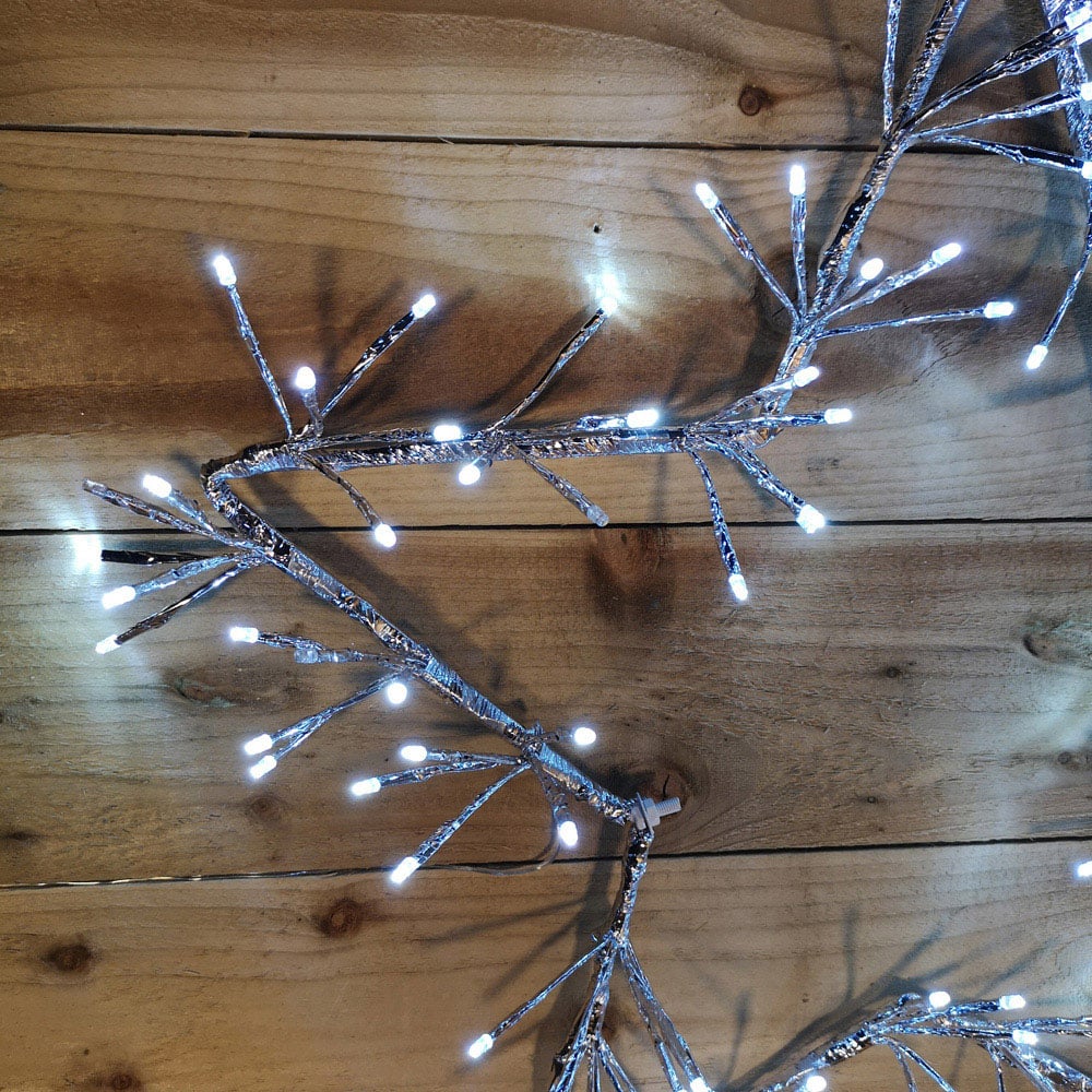 Samuel Alexander Silver Star LED Outdoor Christmas Decoration 60cm Image 3