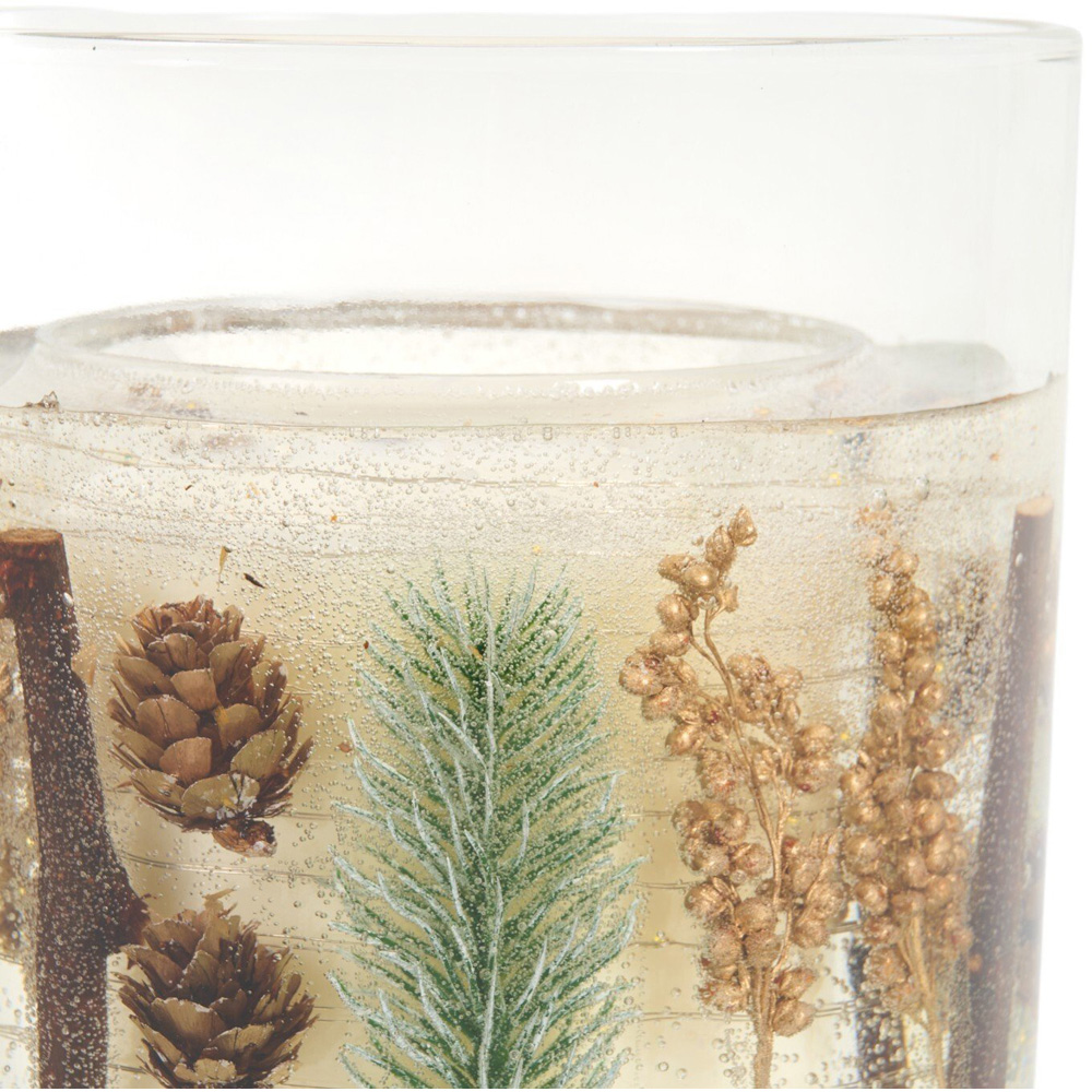 Spruce and Cedar Glass XL LED Candle Image 4