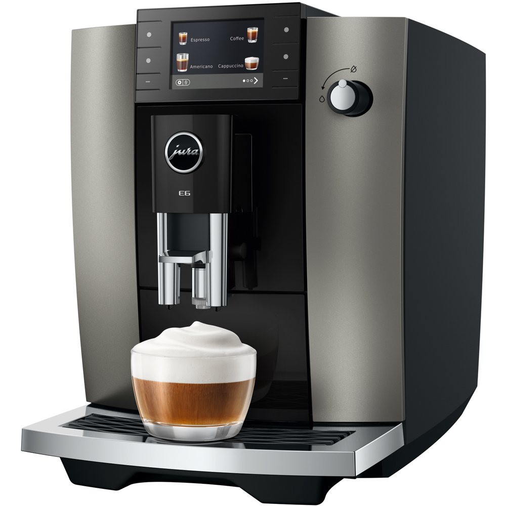 Jura E6 15854 Dark Inox Bean-to-Cup Coffee Machine Image 3