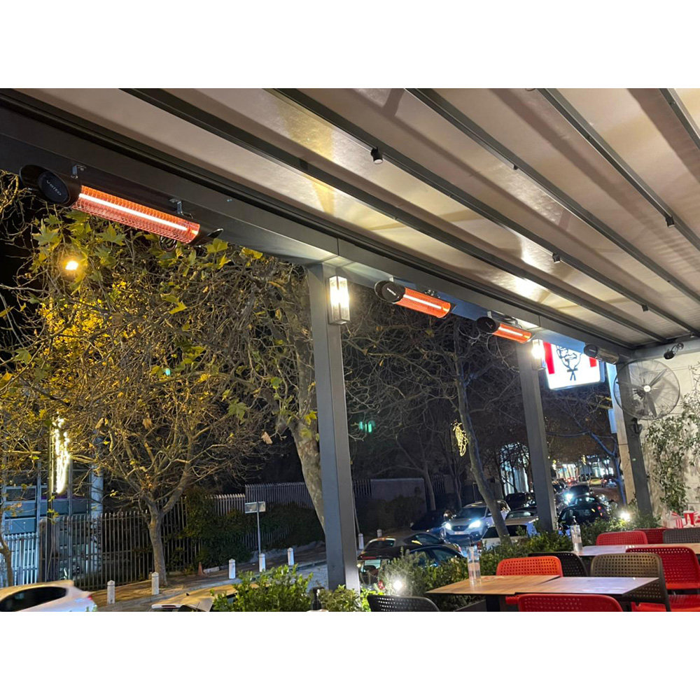 Veito Blade-S2500 Wall and Ceiling Mounted Outdoor Patio Infrared Heater 2500W Image 6