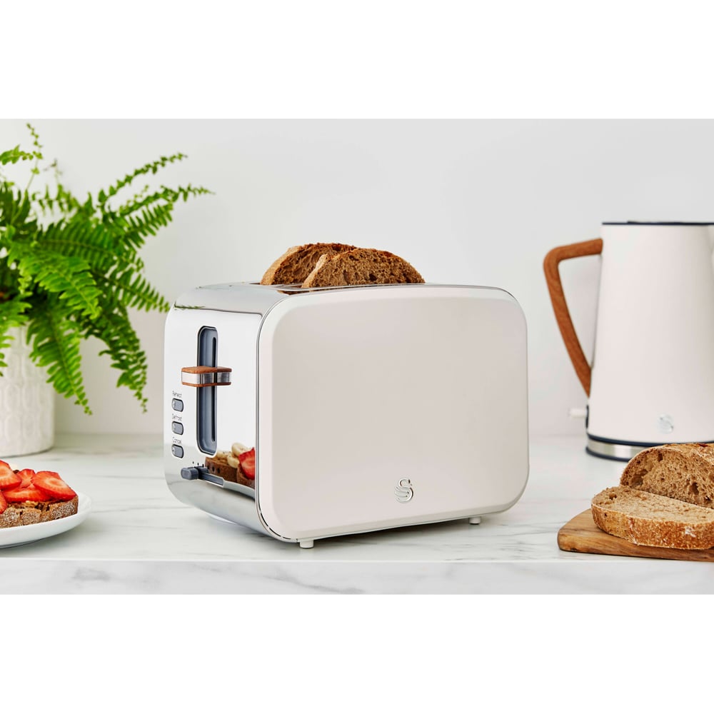 Swan Nordic EEJB146 White 2 Slice Toaster 1.7L Kettle and 20L Microwave Bundle Image 7