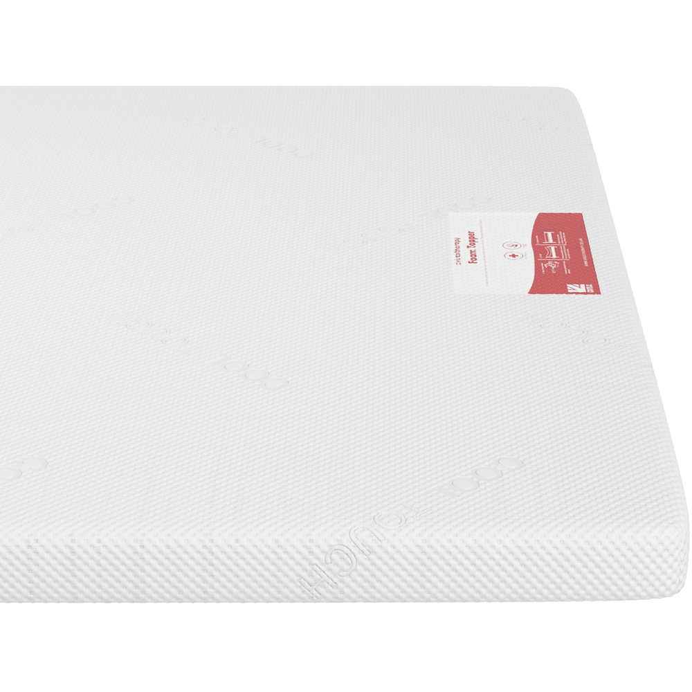 Visco Therapy Titan Super King Size 5000 Orthopaedic Foam Mattress Topper 2 inch Image 4