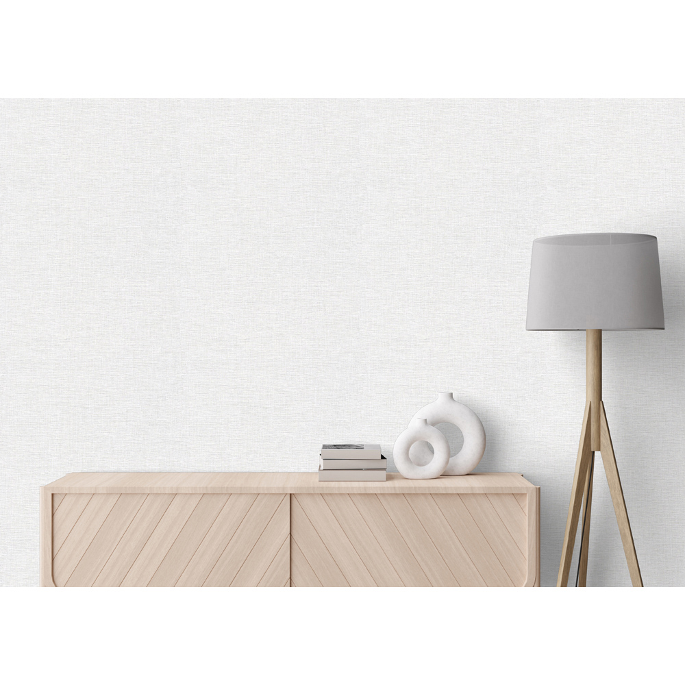 Arthouse Urban Weave Light Grey Wallpaper Image 5