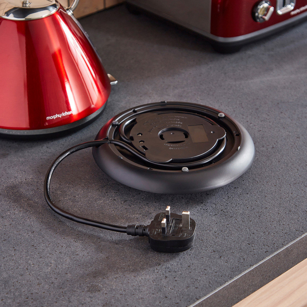 Morphy Richards Accents 102048 Red 1.5L Pyramid Kettle 3000W Image 9