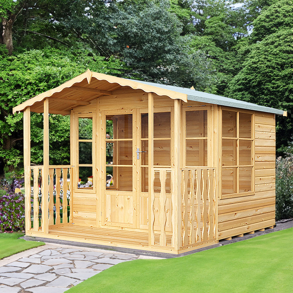 Shire Woburn 9 x 9ft Shiplap Garden Shed Image 2