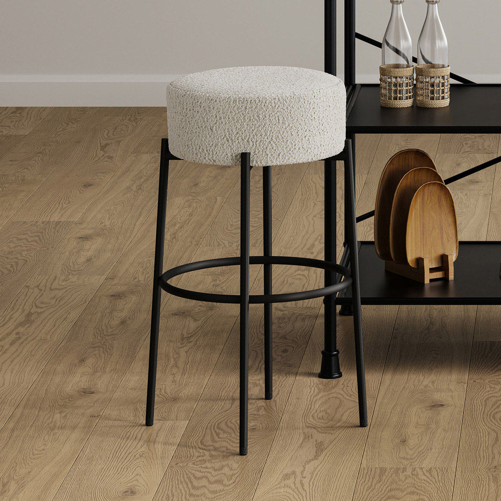 LPD Home Anais Ivory Counter Stool Image 5