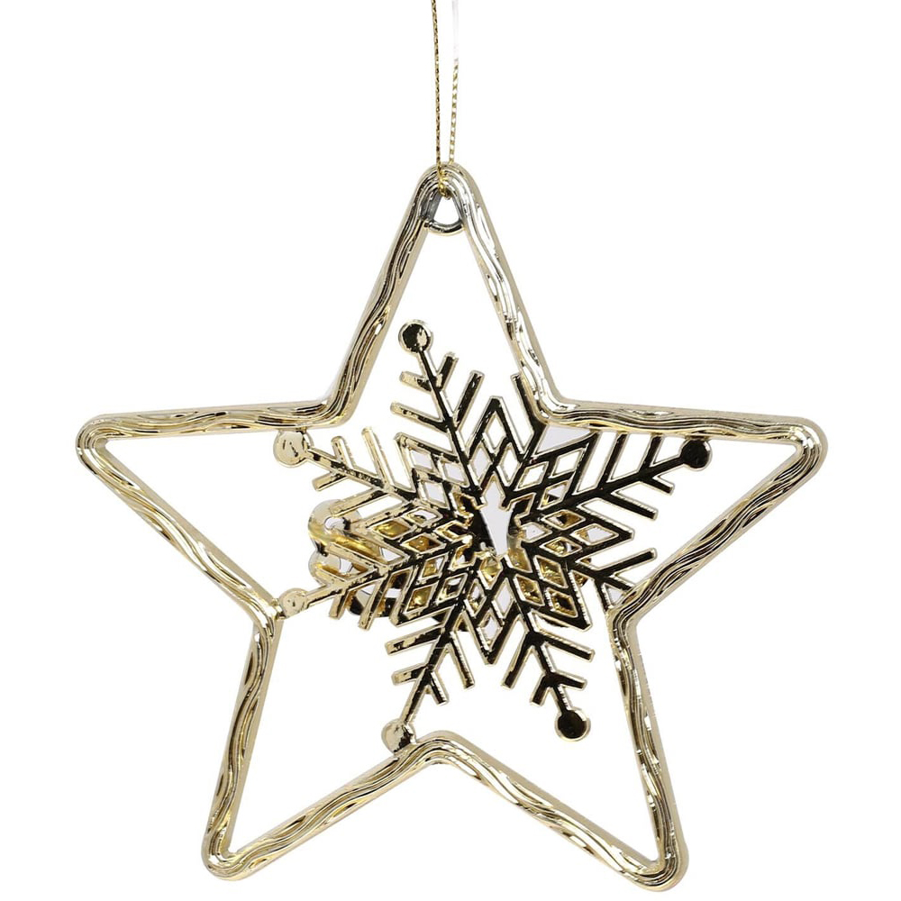 Shiny Hope Glitter Star - Gold Image 2