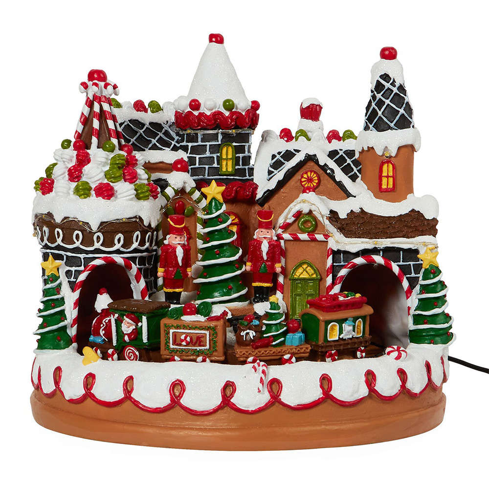 Christmas LED Musical Candy House Image 2