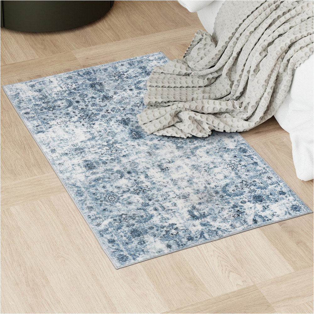 tectake Amara Vintage Non Slip Rug 110 x 60 x 0.6cm Image 2