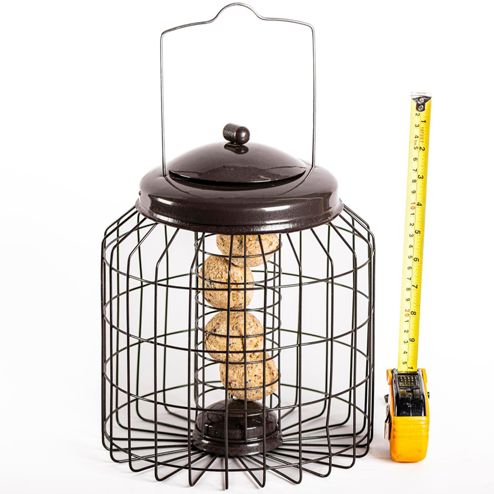 Thompson and Morgan Happy Beaks Premium Squirrel Proof Fat Ball Feeder Image 4