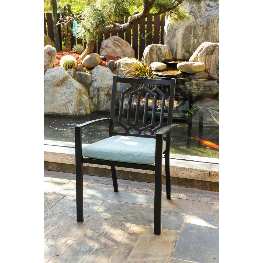 Outdoor Living Chorley 4 Seater Garden Dining Set Image 5